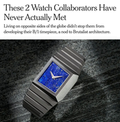 These 2 Watch Collaborators Have Never Actually Met