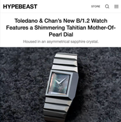 Toledano & Chan’s New B/1.2 Watch Features a Shimmering Tahitian Mother-Of-Pearl Dial