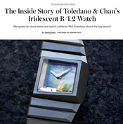 The Inside Story of Toledano & Chan's Iridescent B/1.2 Watch