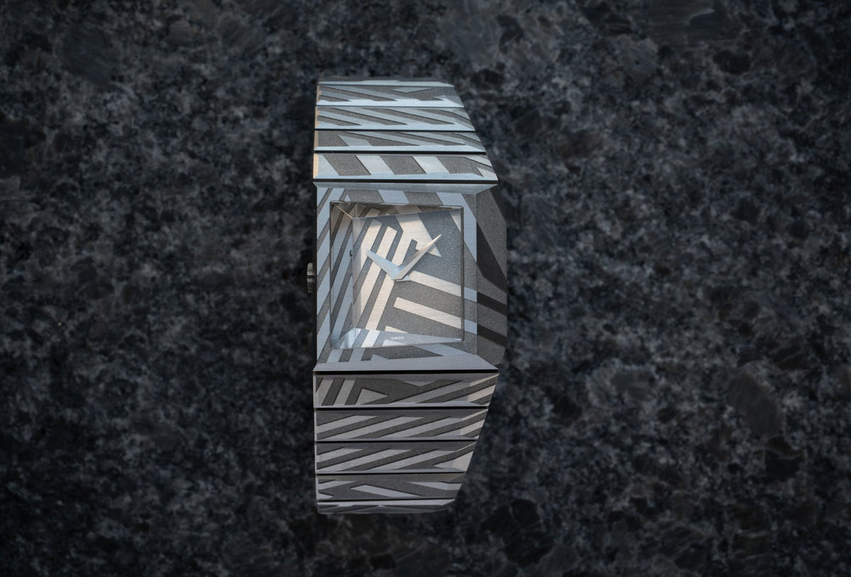 Toledano & Chan B/1 Dazzle with geometric titanium engraving